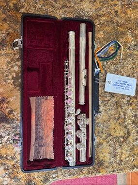 Jupiter Silver Flute with Engraved Logo - 507